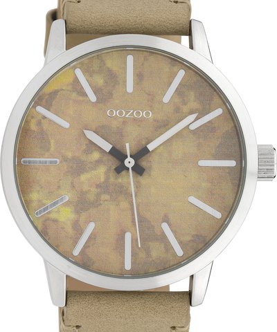OOZOO Timepieces XL Brown Leather Strap